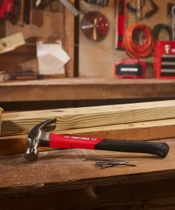 CRAFTSMAN Hammers 16-oz Smooth Face Steel Head Fiberglass Claw Hammer -Craftsman Store 09907317