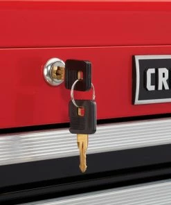 CRAFTSMAN Top Tool Chests 2000 Series 26-in W x 19.75-in H 5-Drawer Steel Tool Chest (Red) -Craftsman Store 09985696