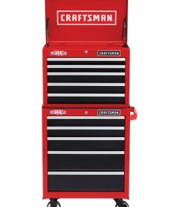 CRAFTSMAN Bottom Tool Cabinets 2000 Series 26.5-in W x 34-in H 5-Drawer Steel Rolling Tool Cabinet (Red) 11 CRAFTSMAN Bottom Tool Cabinets 2000 Series 26.5-in W x 34-in H 5-Drawer Steel Rolling Tool Cabinet (Red) -Craftsman Store 09985704 scaled