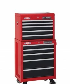 CRAFTSMAN Bottom Tool Cabinets 2000 Series 26.5-in W x 34-in H 5-Drawer Steel Rolling Tool Cabinet (Red) 12 CRAFTSMAN Bottom Tool Cabinets 2000 Series 26.5-in W x 34-in H 5-Drawer Steel Rolling Tool Cabinet (Red) -Craftsman Store 09985706 scaled