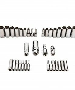 CRAFTSMAN Mechanics Tool Sets 150-Piece Standard (SAE) and Metric Combination Gunmetal Chrome Mechanics Tool Set (1/4-in; 3/8-in) -Craftsman Store 10053552