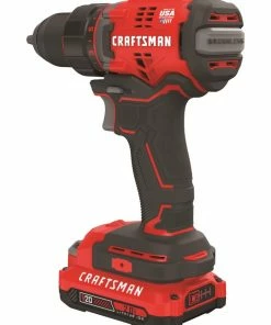 CRAFTSMAN Drills V20 20-volt Max 1/2-in Brushless Cordless Drill (2-Batteries Included and Charger Included) -Craftsman Store 10105644
