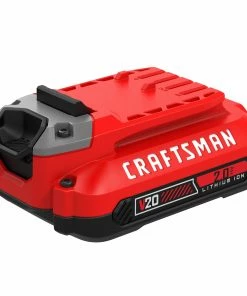 CRAFTSMAN Power Tool Batteries & Chargers V20 20-Volt Max 2 Amp-Hour Lithium Power Tool Battery -Craftsman Store 10145125 scaled