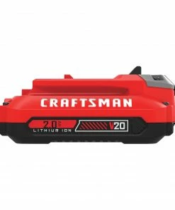 CRAFTSMAN Power Tool Batteries & Chargers V20 20-Volt Max 2 Amp-Hour Lithium Power Tool Battery -Craftsman Store 10145126