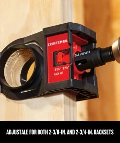 CRAFTSMAN Hole Saws & Kits 6-Piece Set Bi-metal Arbored Adjustable Door Lock Kit Set 11 CRAFTSMAN Hole Saws & Kits 6-Piece Set Bi-metal Arbored Adjustable Door Lock Kit Set -Craftsman Store 10158977