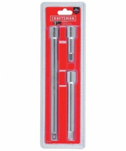 CRAFTSMAN Socket Extensions 3-Piece 1/2-in Drive Socket Extension Set 7 CRAFTSMAN Socket Extensions 3-Piece 1/2-in Drive Socket Extension Set -Craftsman Store 10160616