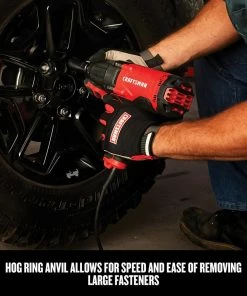 CRAFTSMAN Impact Wrenches 7.5 Amps Variable Speed 1/2-in Drive Corded Impact Wrench (Tool Only) -Craftsman Store 10216068