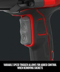 CRAFTSMAN Impact Wrenches 7.5 Amps Variable Speed 1/2-in Drive Corded Impact Wrench (Tool Only) -Craftsman Store 10216069