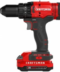 CRAFTSMAN Drills V20 20-volt Max 1/2-in Cordless Drill (1-Battery Included and Charger Included) -Craftsman Store 10399010