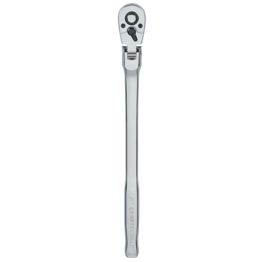 CRAFTSMAN Ratchets & Ratchet Sets 72-Tooth 3/8-in Drive Quick-release Flexible Head Standard Ratchet 1 CRAFTSMAN Ratchets & Ratchet Sets 72-Tooth 3/8-in Drive Quick-release Flexible Head Standard Ratchet