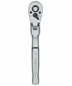 CRAFTSMAN Ratchets & Ratchet Sets 72-Tooth 3/8-in Drive Quick-release Flexible Head Standard Ratchet