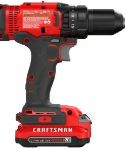 CRAFTSMAN Drills V20 20-volt Max 1/2-in Cordless Drill (1-Battery Included and Charger Included) -Craftsman Store 10421945