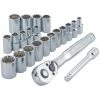 CRAFTSMAN Ratchets & Ratchet Sets 22-Piece 72-Tooth 1/4-in Drive Quick-release Standard Ratchet Set