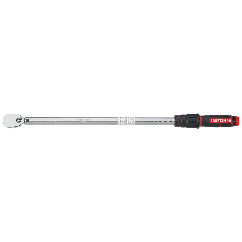 CRAFTSMAN Torque Wrenches 1/2-in Drive Click Torque Wrench (50-ft lb to 250-ft lb) 1 CRAFTSMAN Torque Wrenches 1/2-in Drive Click Torque Wrench (50-ft lb to 250-ft lb)
