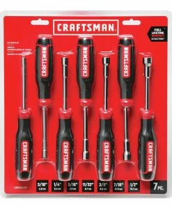 CRAFTSMAN Nut Driver Sets 7-Piece Spline Nut Driver Set 9 CRAFTSMAN Nut Driver Sets 7-Piece Spline Nut Driver Set -Craftsman Store 10427566