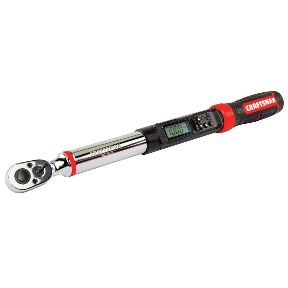 CRAFTSMAN Torque Wrenches 3/8-in Drive Digital Torque Wrench (20-ft lb to 100-ft lb) 4 CRAFTSMAN Torque Wrenches 3/8-in Drive Digital Torque Wrench (20-ft lb to 100-ft lb) - Image 4