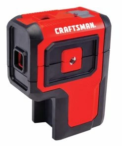CRAFTSMAN Laser Levels 100-ft Red Beam Self-Leveling Line Generator 3 Spot Laser Level Kit with Plumb Points with Hard Case 13 CRAFTSMAN Laser Levels 100-ft Red Beam Self-Leveling Line Generator 3 Spot Laser Level Kit with Plumb Points with Hard Case -Craftsman Store 10464572