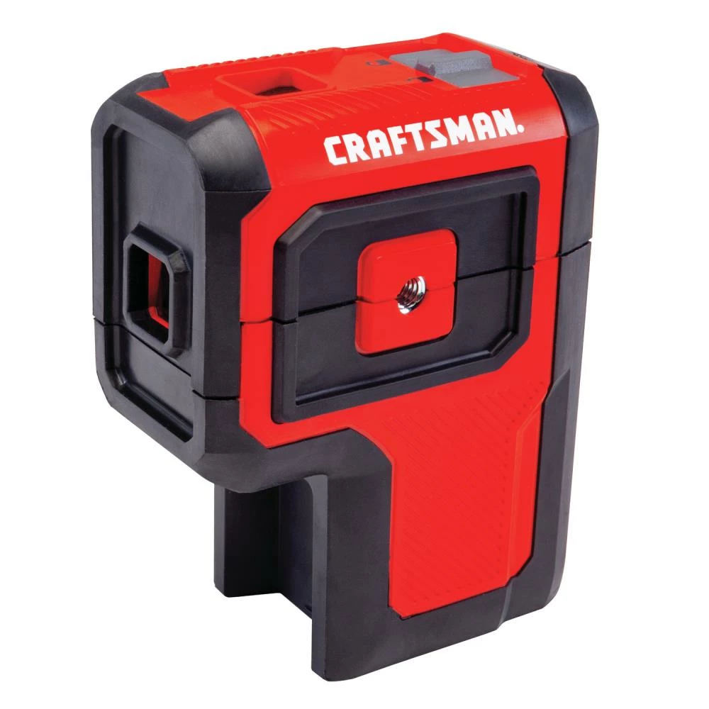CRAFTSMAN Laser Levels 100-ft Red Beam Self-Leveling Line Generator 3 Spot Laser Level Kit with Plumb Points with Hard Case 5 CRAFTSMAN Laser Levels 100-ft Red Beam Self-Leveling Line Generator 3 Spot Laser Level Kit with Plumb Points with Hard Case - Image 5