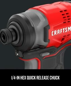 CRAFTSMAN Power Tool Combo Kits V20 2-Tool 20-Volt Max Brushless Power Tool Combo Kit with Soft Case (2-Batteries Included and Charger Included) -Craftsman Store 10474719