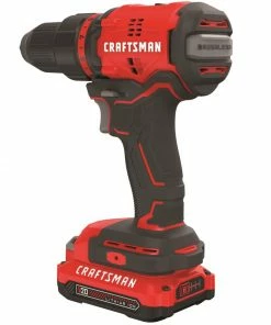 CRAFTSMAN Drills V20 20-volt Max 1/2-in Brushless Cordless Drill (1-Battery Included and Charger Included) 22 CRAFTSMAN Drills V20 20-volt Max 1/2-in Brushless Cordless Drill (1-Battery Included and Charger Included) -Craftsman Store 10506678