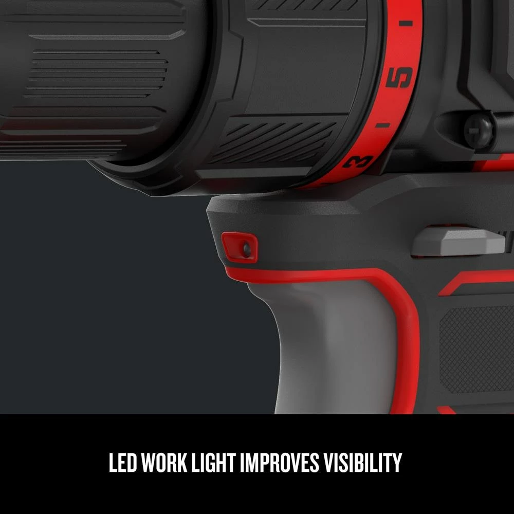 CRAFTSMAN Drills V20 20-volt Max 1/2-in Brushless Cordless Drill (1-Battery Included and Charger Included) 6 CRAFTSMAN Drills V20 20-volt Max 1/2-in Brushless Cordless Drill (1-Battery Included and Charger Included) - Image 6