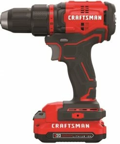 CRAFTSMAN Drills V20 20-volt Max 1/2-in Brushless Cordless Drill (1-Battery Included and Charger Included) 19 CRAFTSMAN Drills V20 20-volt Max 1/2-in Brushless Cordless Drill (1-Battery Included and Charger Included) -Craftsman Store 10506680
