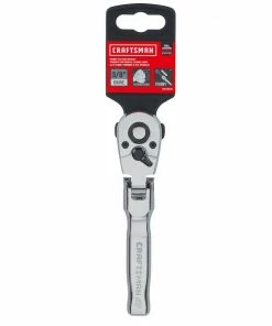 CRAFTSMAN Ratchets & Ratchet Sets 72-Tooth 3/8-in Drive Quick-release Flexible Head Standard Ratchet -Craftsman Store 10521941