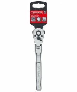 CRAFTSMAN Ratchets & Ratchet Sets 72-Tooth 3/8-in Drive Quick-release Flexible Head Standard Ratchet -Craftsman Store 10522138