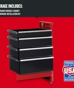 CRAFTSMAN Tool Storage Accessories 2000 Series Workbench, 4-drawer Storage Module 14 CRAFTSMAN Tool Storage Accessories 2000 Series Workbench, 4-drawer Storage Module -Craftsman Store 10730350