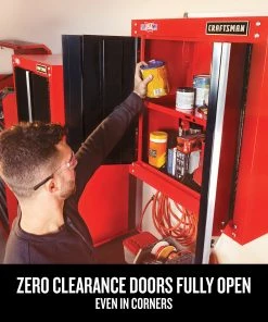 CRAFTSMAN Garage Cabinets 2000 28-in W x 28-in H x 12-in D Steel Wall-mounted Garage Cabinet -Craftsman Store 10730516