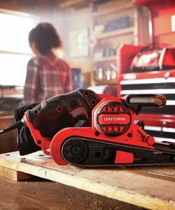 CRAFTSMAN Power Sanders 120-Volt 7-Amp Corded Belt Sander with Dust Management -Craftsman Store 10803002