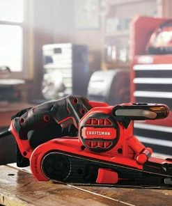 CRAFTSMAN Power Sanders 120-Volt 7-Amp Corded Belt Sander with Dust Management -Craftsman Store 10803003