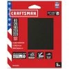 CRAFTSMAN Power Tool Sandpaper Ceramic 1/4 Sheet Asst Grit 5pk 5-Piece Ceramic Alumina Multi-grade Pack Sheet Sandpaper