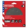 CRAFTSMAN Power Tool Sandpaper 5 In 8H H/L Cer Disc 120 Grit 5pk 5-Piece Ceramic Alumina 120-Grit Disc Sandpaper