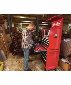 CRAFTSMAN Mechanics Tool Sets 81-Piece Standard (SAE) and Metric Combination Gunmetal Chrome Mechanics Tool Set (1/4-in; 3/8-in) -Craftsman Store 10996626