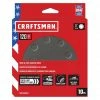 CRAFTSMAN Power Tool Sandpaper 5 In 8H H/L Cer Disc 120 Grt 10pk 10-Piece Ceramic Alumina 120-Grit Disc Sandpaper
