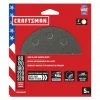 CRAFTSMAN Power Tool Sandpaper 5 In 8H H/L Cer Disc Asst Grt 5pk 5-Piece Ceramic Alumina Multi-grade Pack Disc Sandpaper