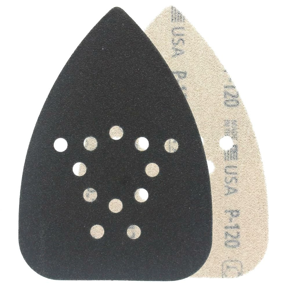 CRAFTSMAN Power Tool Sandpaper Ceramic Mouse Sht 120 Grit 10pk 10-Piece Ceramic Alumina 120-Grit Detail Sandpaper 3 CRAFTSMAN Power Tool Sandpaper Ceramic Mouse Sht 120 Grit 10pk 10-Piece Ceramic Alumina 120-Grit Detail Sandpaper - Image 3