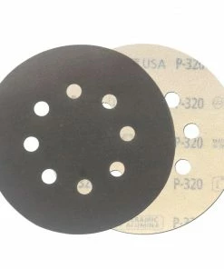 CRAFTSMAN Power Tool Sandpaper 5 In 8H H/L Cer Disc 320 Grt 10pk 10-Piece Ceramic Alumina 320-Grit Disc Sandpaper 8 CRAFTSMAN Power Tool Sandpaper 5 In 8H H/L Cer Disc 320 Grt 10pk 10-Piece Ceramic Alumina 320-Grit Disc Sandpaper -Craftsman Store 11435656