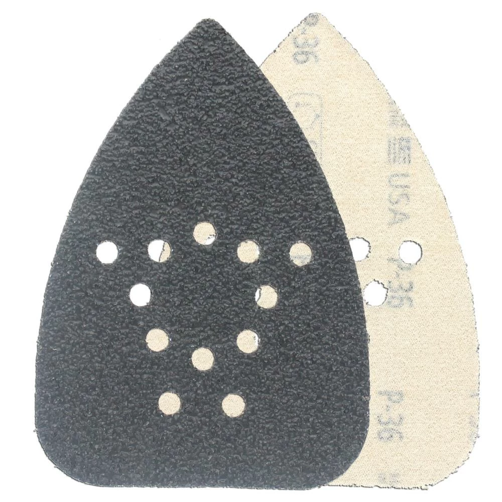 CRAFTSMAN Power Tool Sandpaper Ceramic Mouse Sheet 36 Grit 8pk 8-Piece Ceramic Alumina 36-Grit Detail Sandpaper 3 CRAFTSMAN Power Tool Sandpaper Ceramic Mouse Sheet 36 Grit 8pk 8-Piece Ceramic Alumina 36-Grit Detail Sandpaper - Image 3