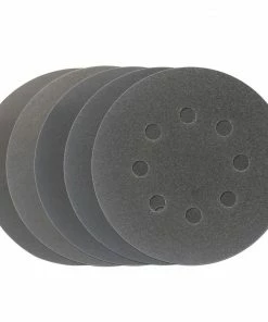 CRAFTSMAN Power Tool Sandpaper 5 In 8H H/L Cer Disc Asst Grt 5pk 5-Piece Ceramic Alumina Multi-grade Pack Disc Sandpaper -Craftsman Store 11435680