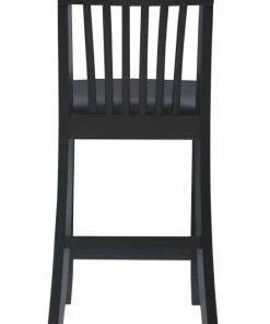 Linon Bar Stools Torino Craftsman Counter Stool Black Counter height (22-in to 26-in) Upholstered Bar Stool -Craftsman Store 11584688