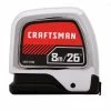 CRAFTSMAN Tape Measures CHROMELOCK 26-ft Auto Lock Tape Measure