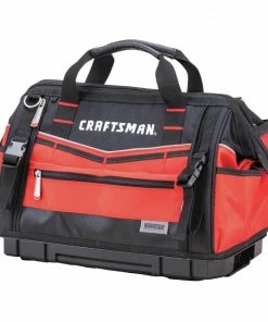 CRAFTSMAN Tool Bags VERSASTACK Red/Black Polyester 17-in Zippered Tool Bag