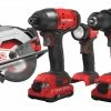 CRAFTSMAN Power Tool Combo Kits V20 4-Tool 20-Volt Max Power Tool Combo Kit Case (2-Batteries Included and Charger Included)