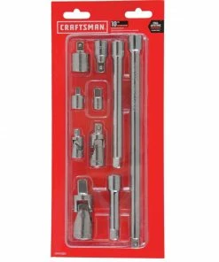 CRAFTSMAN Drive Tool & Socket Accessories 10-Piece Multi-drive Accessory Set -Craftsman Store 11630250