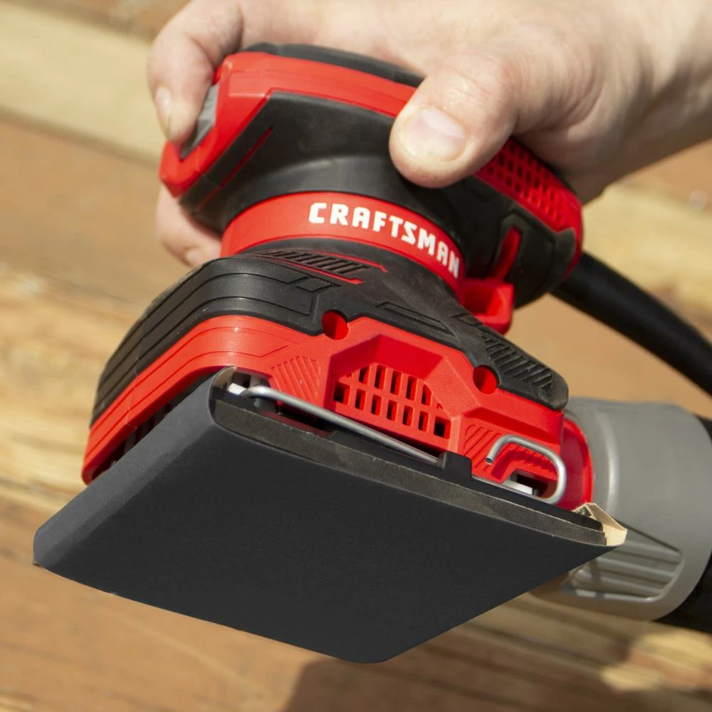 CRAFTSMAN Power Tool Sandpaper Ceramic 1/4 Sheet Asst Grit 5pk 5-Piece Ceramic Alumina Multi-grade Pack Sheet Sandpaper 6 CRAFTSMAN Power Tool Sandpaper Ceramic 1/4 Sheet Asst Grit 5pk 5-Piece Ceramic Alumina Multi-grade Pack Sheet Sandpaper - Image 6