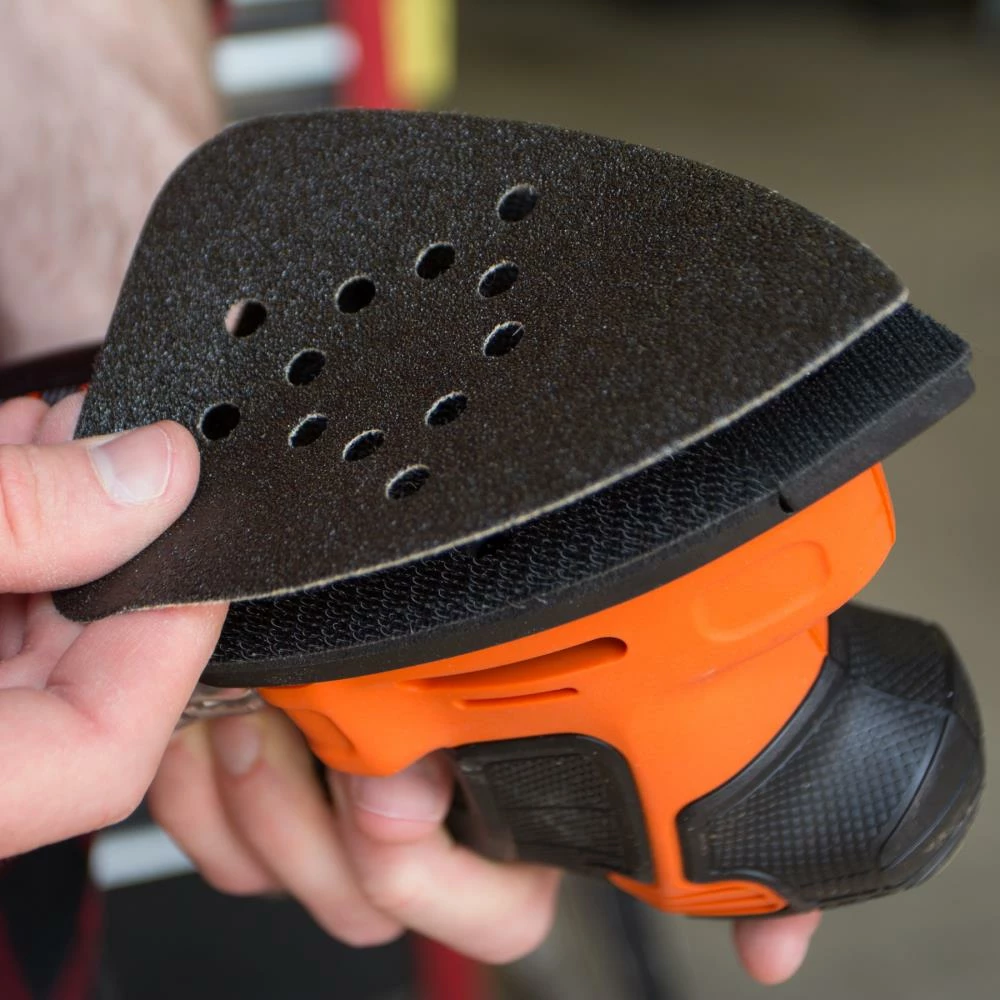 CRAFTSMAN Power Tool Sandpaper Ceramic Mouse Sht 120 Grit 10pk 10-Piece Ceramic Alumina 120-Grit Detail Sandpaper 4 CRAFTSMAN Power Tool Sandpaper Ceramic Mouse Sht 120 Grit 10pk 10-Piece Ceramic Alumina 120-Grit Detail Sandpaper - Image 4