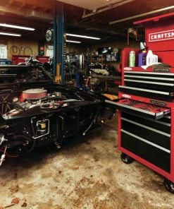 CRAFTSMAN Bottom Tool Cabinets 2000 Series 26.5-in W x 37.5-in H 5-Drawer Steel Rolling Tool Cabinet (Red) -Craftsman Store 11963351