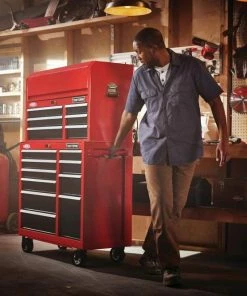 CRAFTSMAN Bottom Tool Cabinets 2000 Series 41-in W x 37.5-in H 10-Drawer Steel Rolling Tool Cabinet (Red) 34 CRAFTSMAN Bottom Tool Cabinets 2000 Series 41-in W x 37.5-in H 10-Drawer Steel Rolling Tool Cabinet (Red) -Craftsman Store 11963359